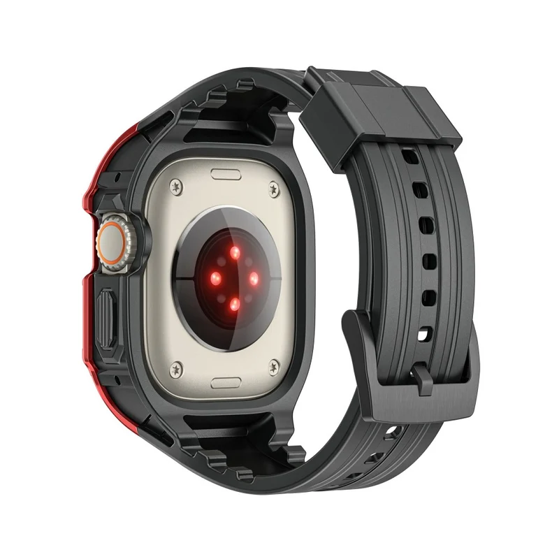 Super Angenehm Apple Watch Ultra / Apple Watch Ultra 2 Silikon Universell Armband