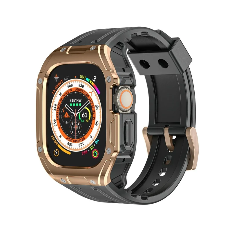 Super Angenehm Apple Watch Ultra / Apple Watch Ultra 2 Silikon Universell Armband