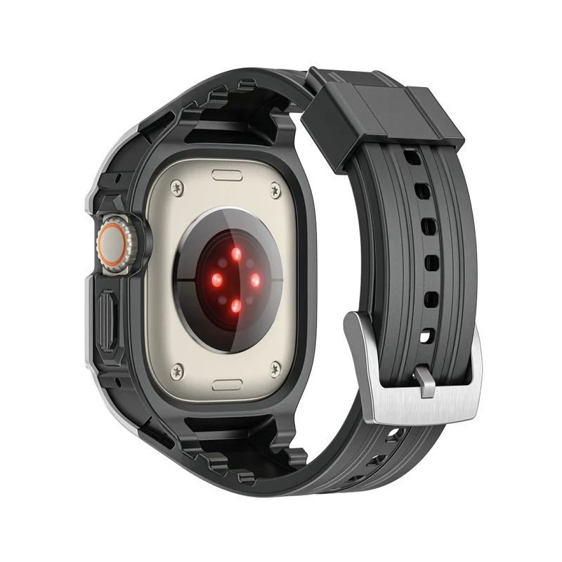 Super Angenehm Apple Watch Ultra / Apple Watch Ultra 2 Silikon Universell Armband