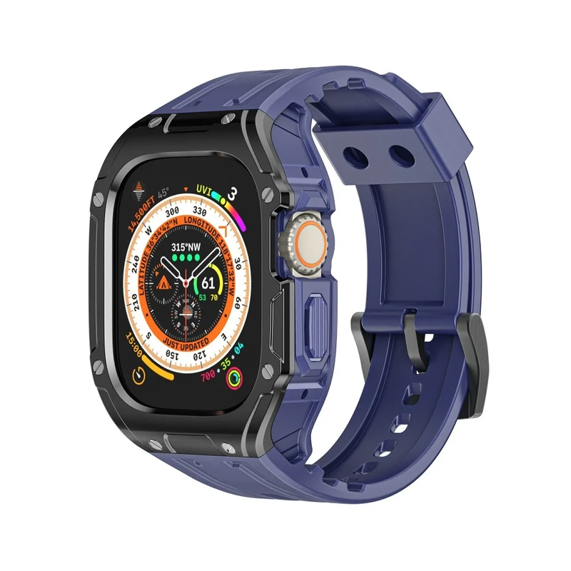Super Angenehm Apple Watch Ultra / Apple Watch Ultra 2 Silikon Universell Armband