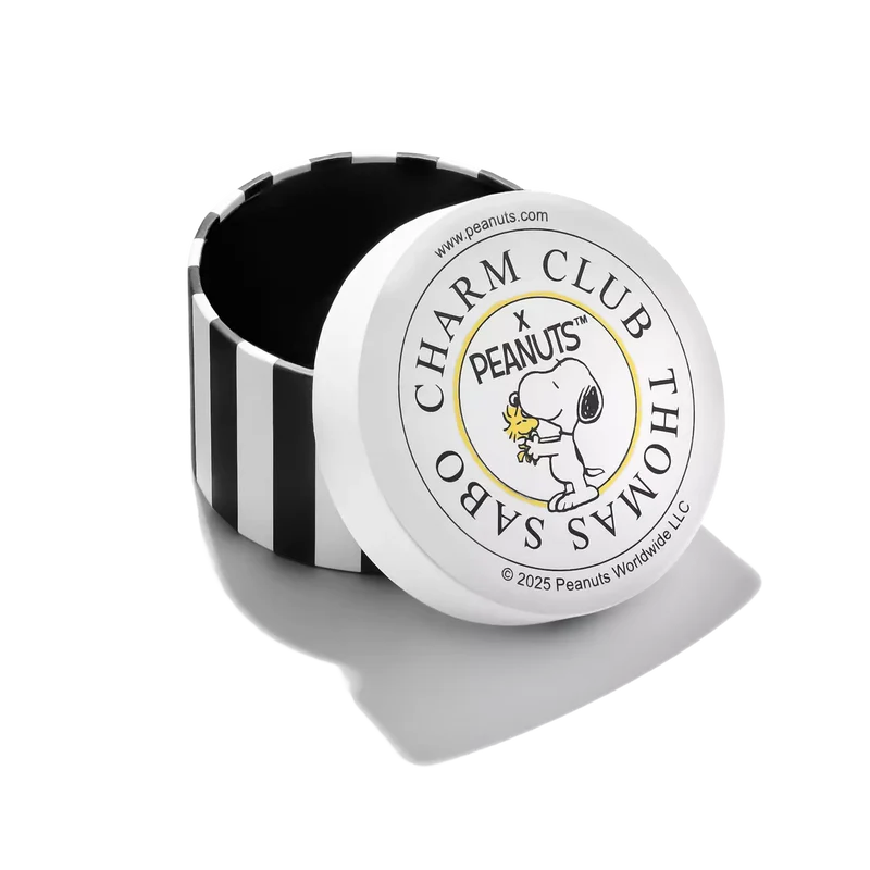 THOMAS SABO PEANUTS Snoopy Winterjacke Charm-Anhänger – Sterling Silber Emaille