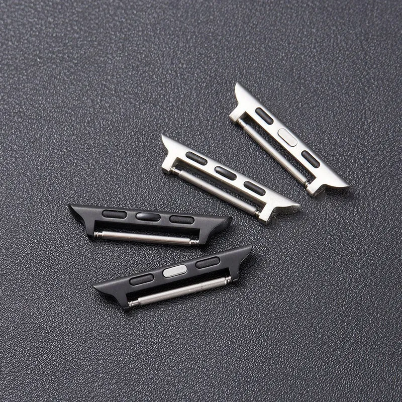1 Pair Apple Watch Series 49mm - 45mm - 44mm - 42mm Watchband Connector Adapter, 14mm