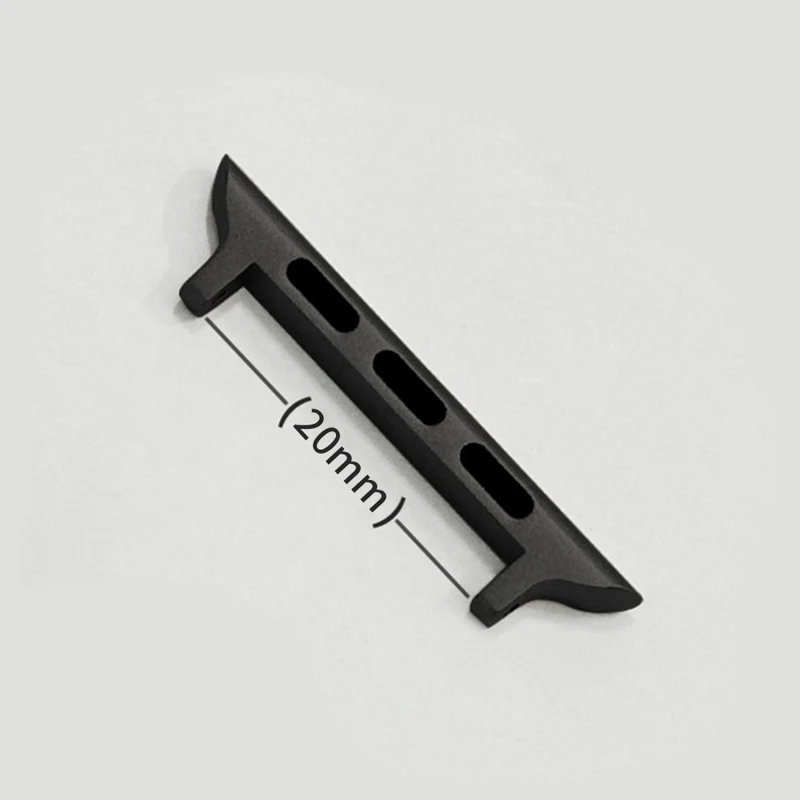 1 Pair Watch Connector Apple Watch Series 41mm - 40mm - 38mm , 20mm Stainless Steel Adapter