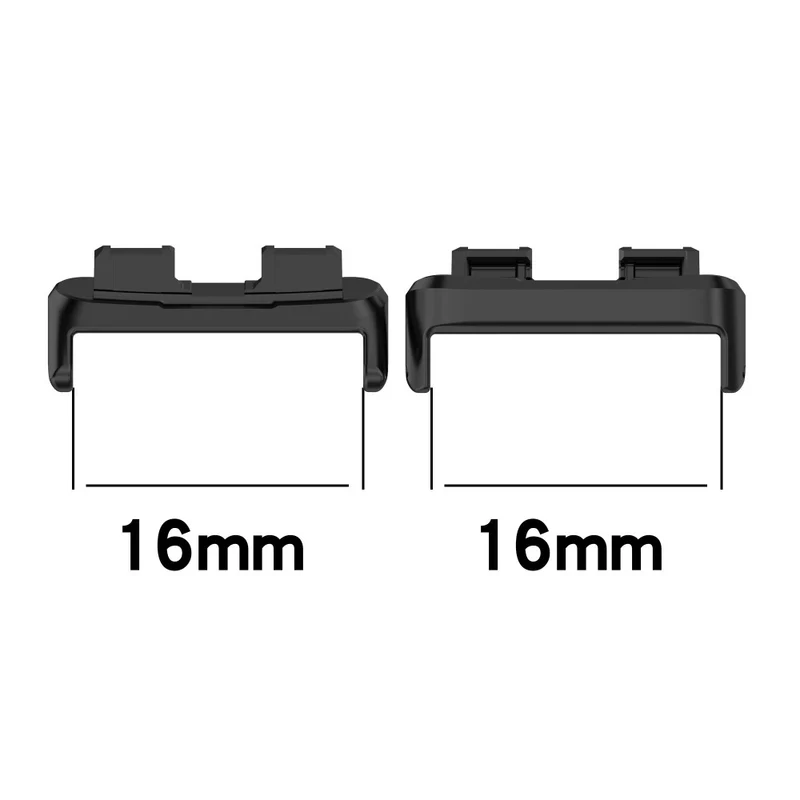 1 Pair Watch Band Connector Huawei Band 9 / Band 9 NFC , 16mm Stainless Steel Adapter