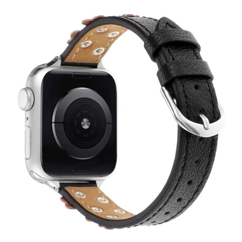 Super zuverlässiges Apple Smartwatch Pu Leder Universel Armband