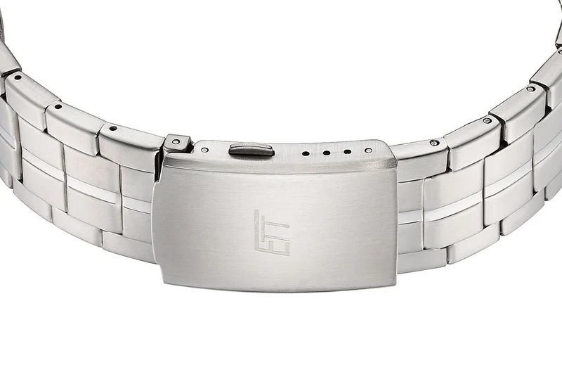 Eco Tech Time World Timer EGA-11716-31M Herrenuhr • Solar • Funk