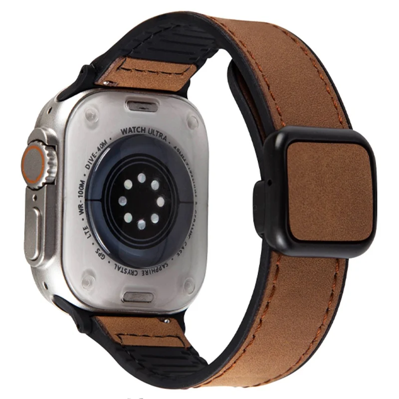 Zeitlos Apple Smartwatch Kunstleder Universell Armband