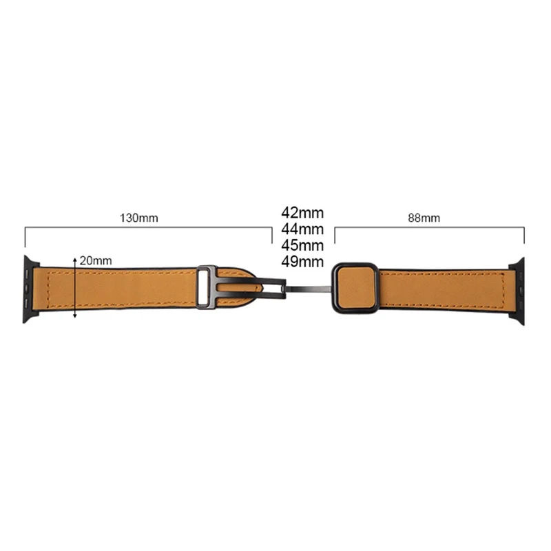 Zeitlos Apple Smartwatch Kunstleder Universell Armband
