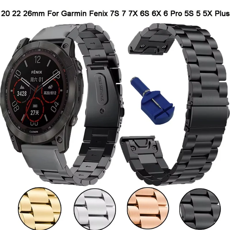 Super Schön Garmin Smartwatch Metall Universell Armband