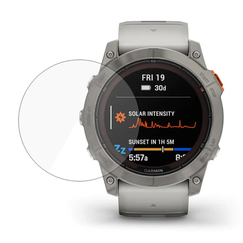 Garmin Fenix 7X Glas 0,3mm Displayschutz