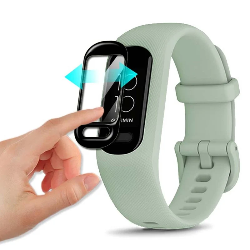 Garmin Vivosmart 5 Silikon HD 3D Gekrümmt Displayschutz