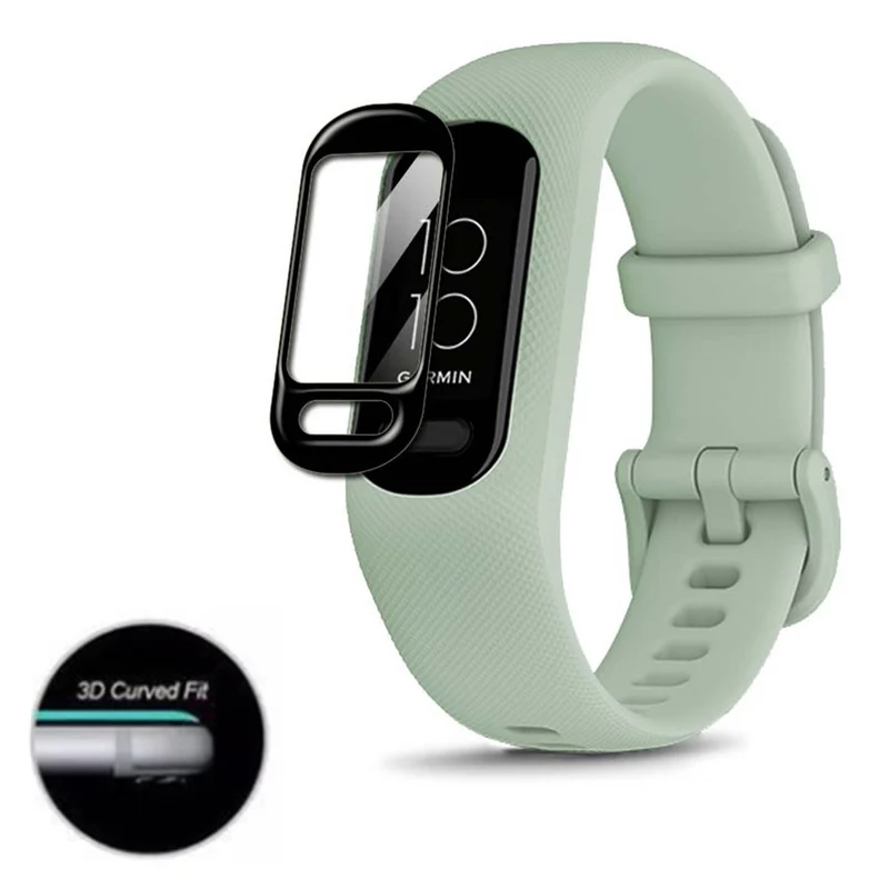 Garmin Vivosmart 5 Silikon HD 3D Gekrümmt Displayschutz