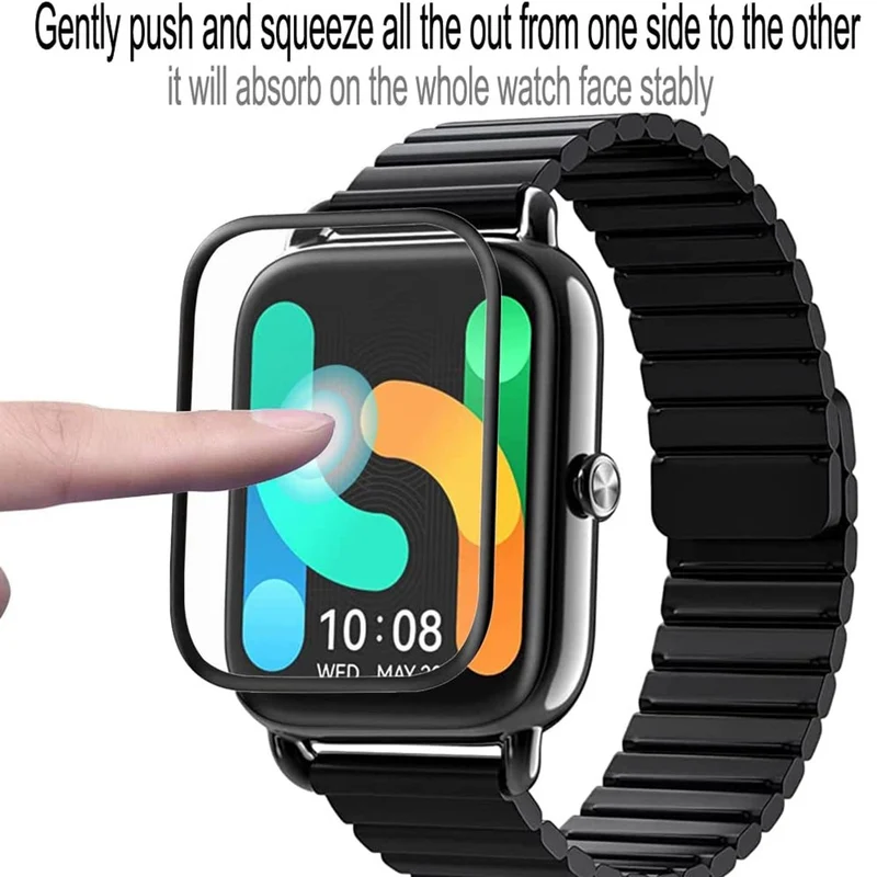 Haylou Smartwatch RS4 / Haylou RS4 Plus Silikon 3D Gekrümmt Universell Displayschutz