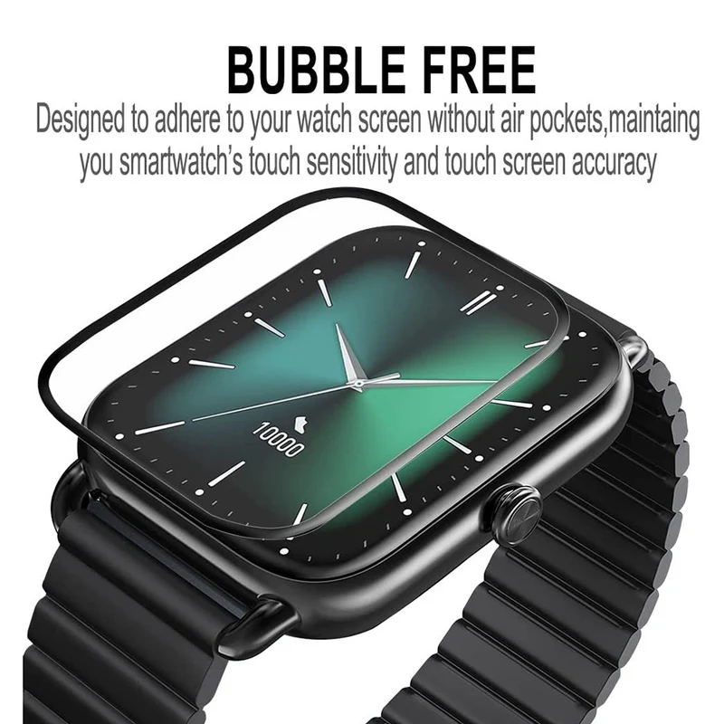 Haylou Smartwatch RS4 / Haylou RS4 Plus Silikon 3D Gekrümmt Universell Displayschutz