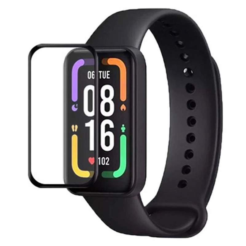 Xiaomi Redmi Smart Band Pro Silikon HD 3D Gekrümmt Displayschutz