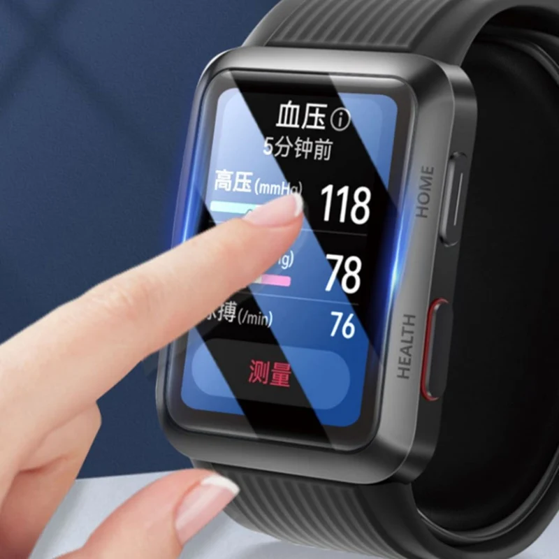Huawei Watch D Silikon HD 3D Gekrümmt Displayschutz