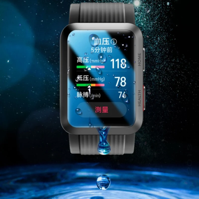 Huawei Watch D Silikon HD 3D Gekrümmt Displayschutz