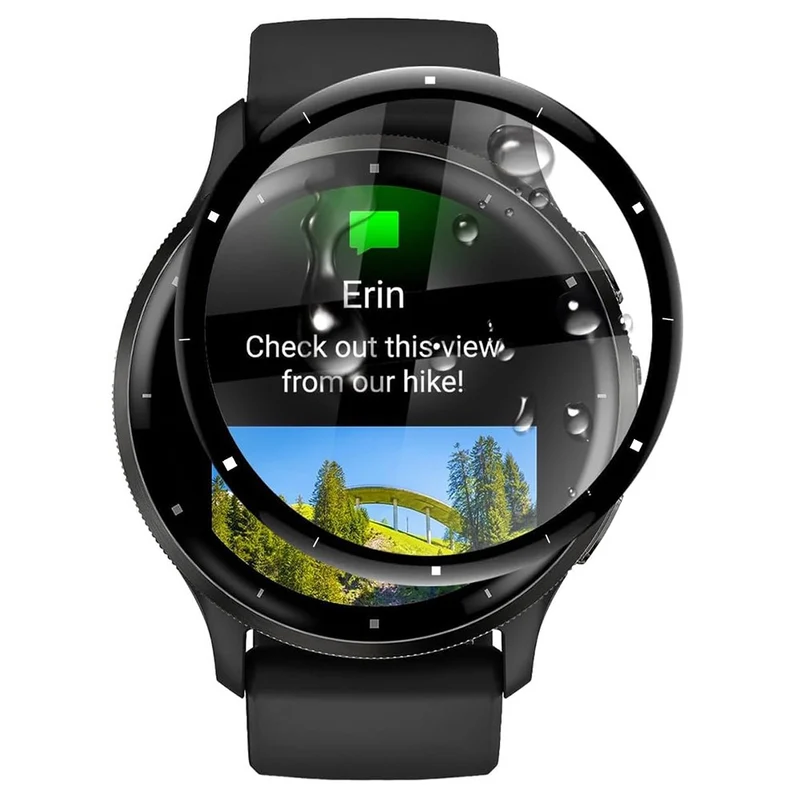 Garmin Venu 3 Silikon 3D Gekrümmt Displayschutz