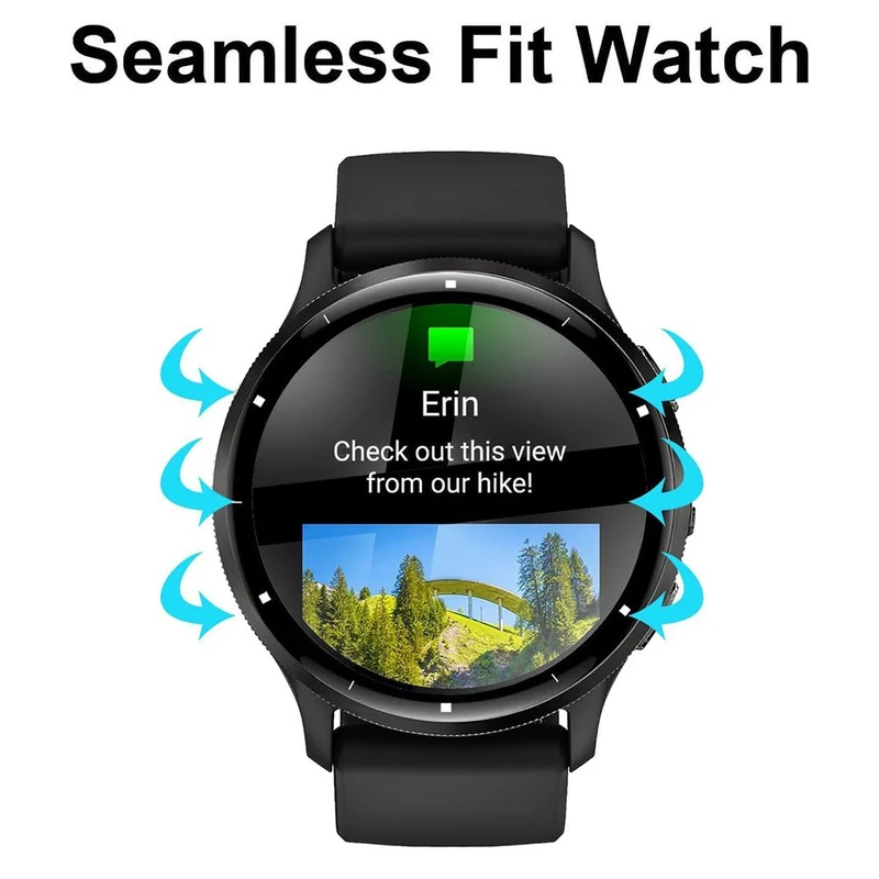 Garmin Venu 3 Silikon 3D Gekrümmt Displayschutz