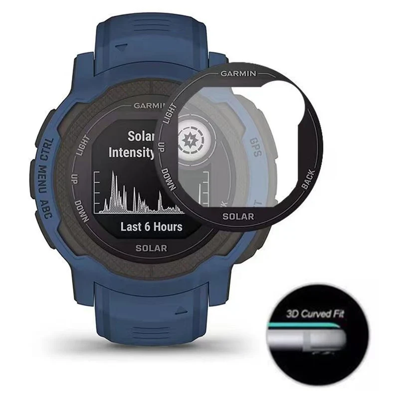 Garmin Instinct 2S Silikon 3D Gekrümmt Displayschutz