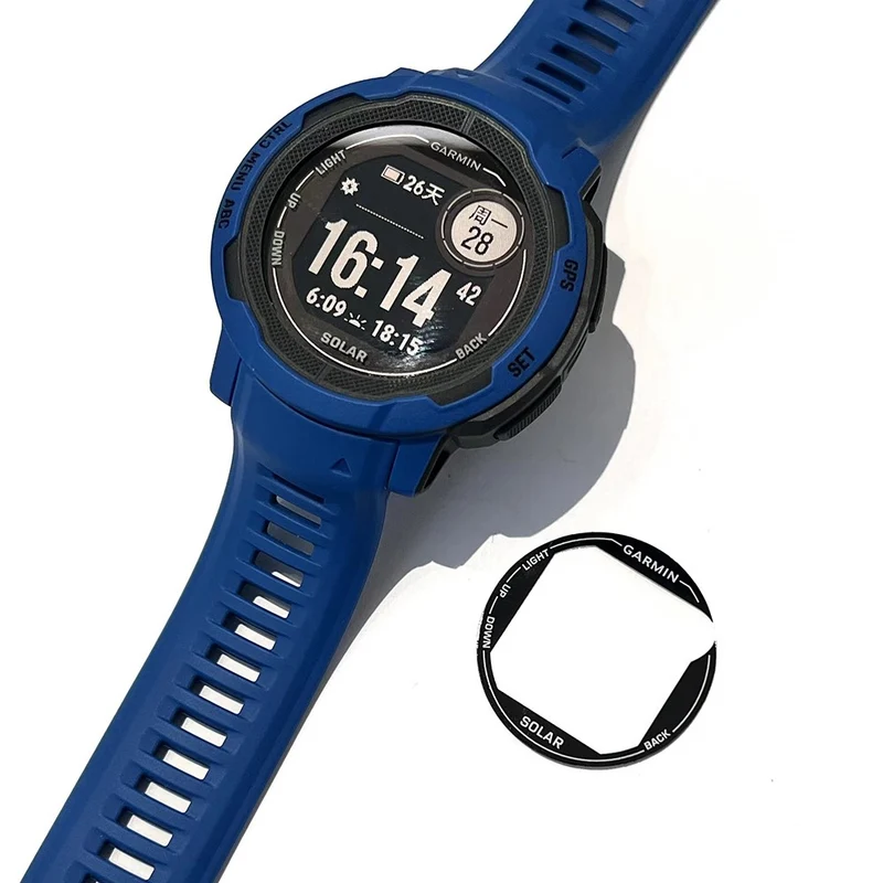 Garmin Instinct 2S Silikon 3D Gekrümmt Displayschutz