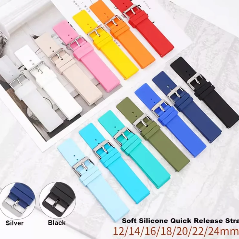 Richtig Gemütlich 20mm Silikon Armband
