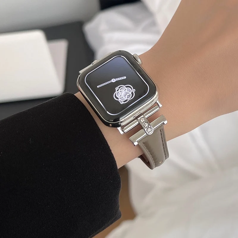 Bemerkenswert Ordentlich Apple Smartwatch Echtes Leder Universell Armband