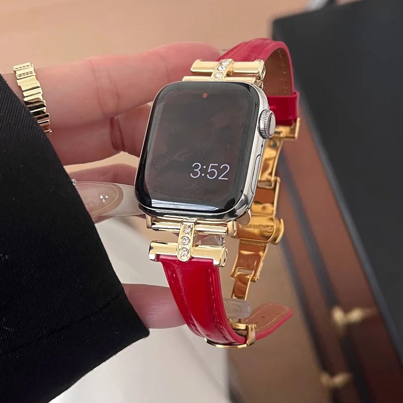 Bemerkenswert Ordentlich Apple Smartwatch Echtes Leder Universell Armband