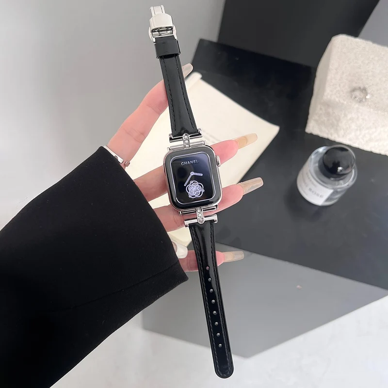 Auffallend Gut Apple Smartwatch Echtes Leder Universell Armband