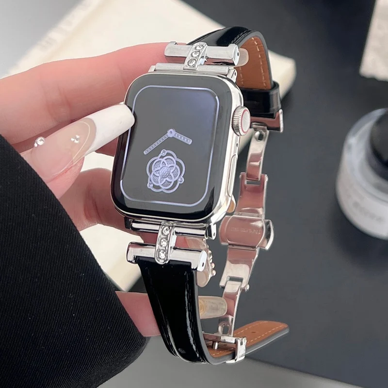 Auffallend Gut Apple Smartwatch Echtes Leder Universell Armband