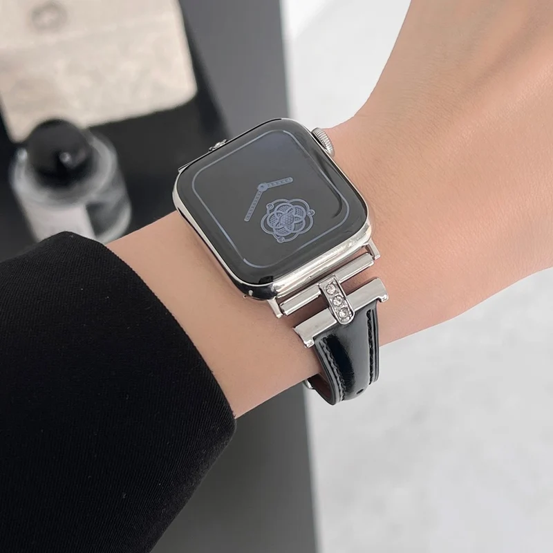 Auffallend Gut Apple Smartwatch Echtes Leder Universell Armband