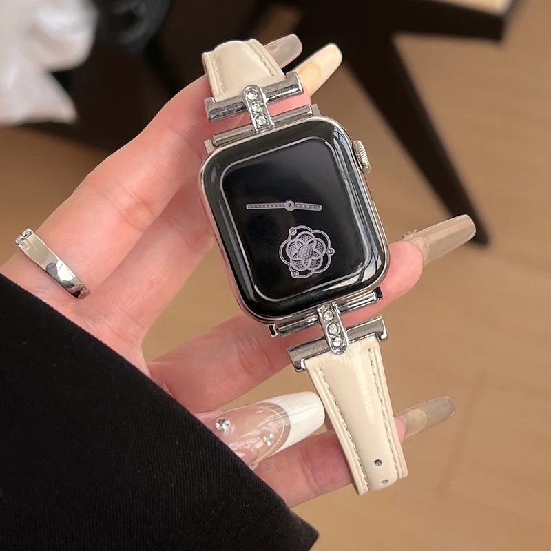 Auffallend Gut Apple Smartwatch Echtes Leder Universell Armband