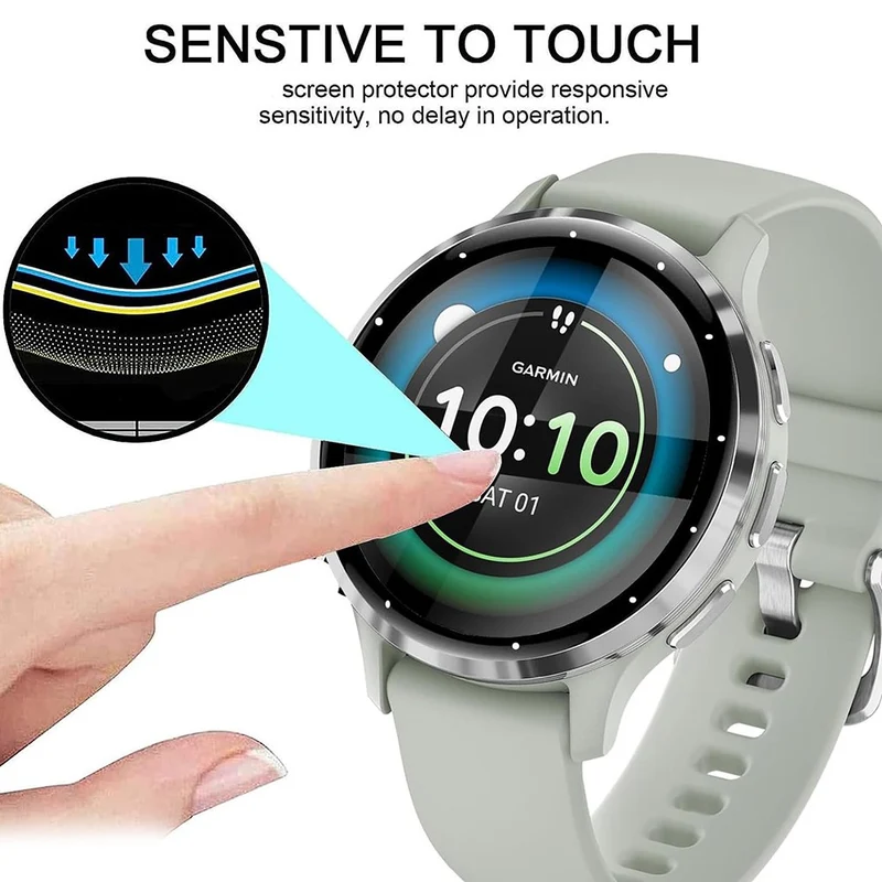 Garmin Venu 3S Silikon Displayschutz