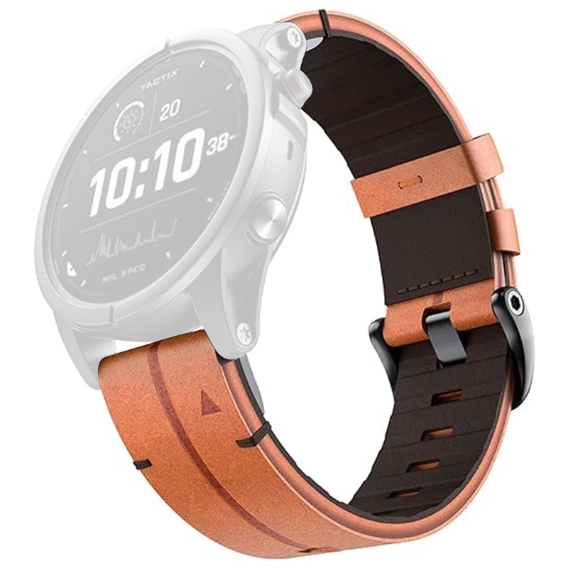Langlebiges Garmin Smartwatch Armband aus echtem Leder Universel