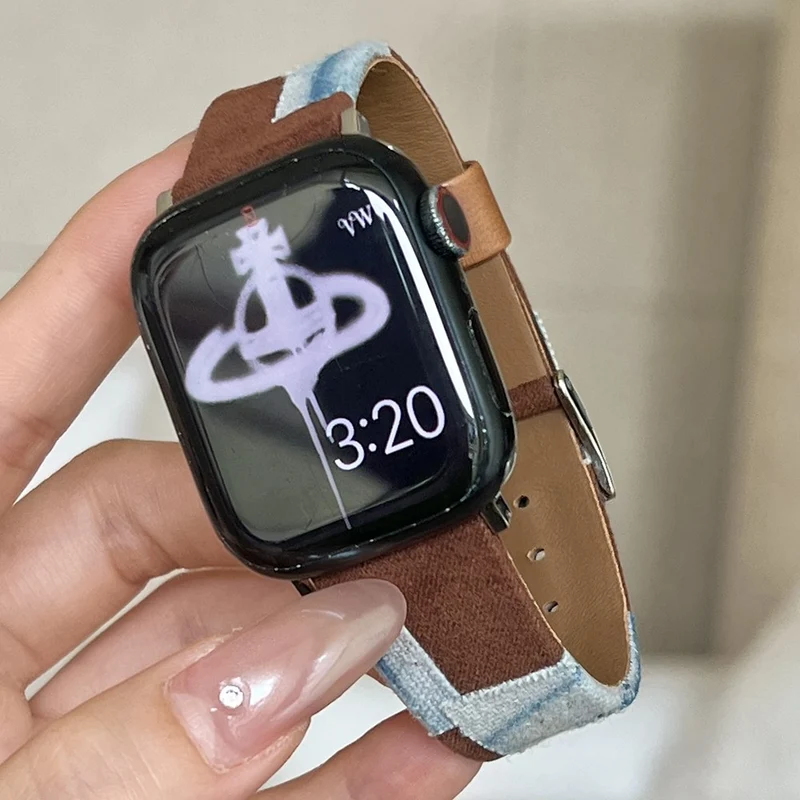 Bequem Apple Smartwatch Kunstleder Universell Armband