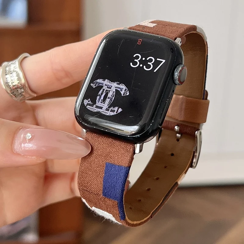 Bequem Apple Smartwatch Kunstleder Universell Armband