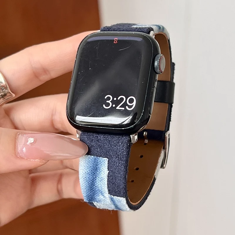 Bequem Apple Smartwatch Kunstleder Universell Armband