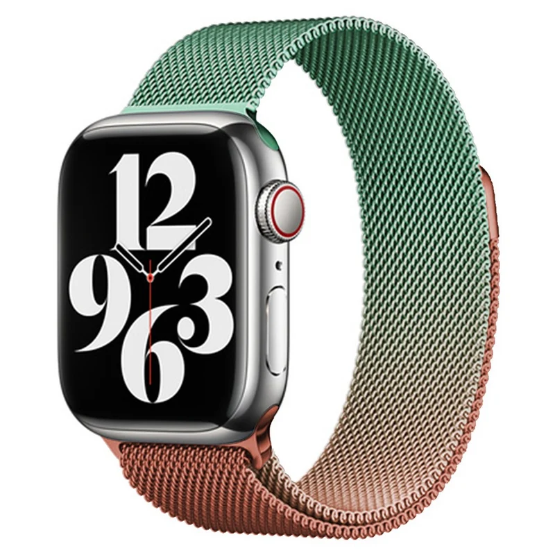 Bemerkenswert Komfortabel Apple Smartwatch Metall Universell Armband