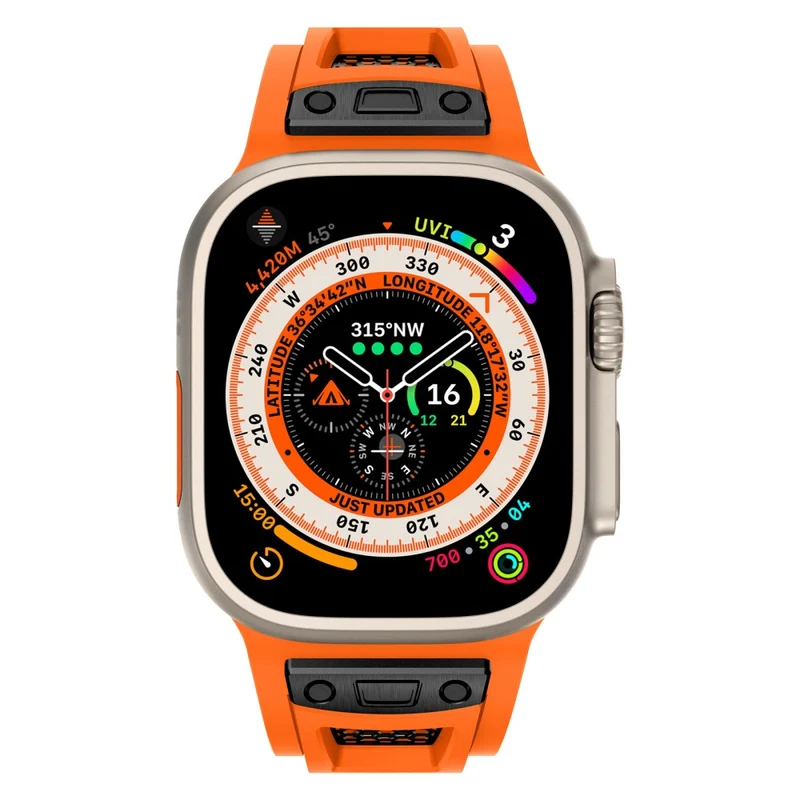 Wirklich Angenehm Apple Smartwatch Silikon Universell Armband