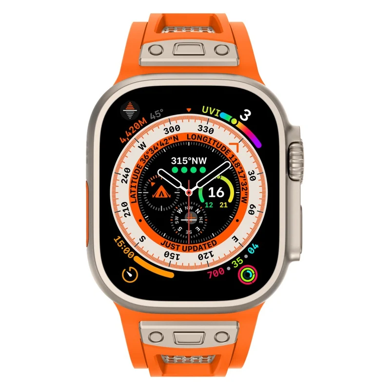 Wirklich Angenehm Apple Smartwatch Silikon Universell Armband