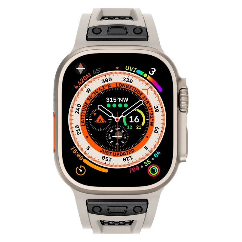 Wirklich Angenehm Apple Smartwatch Silikon Universell Armband