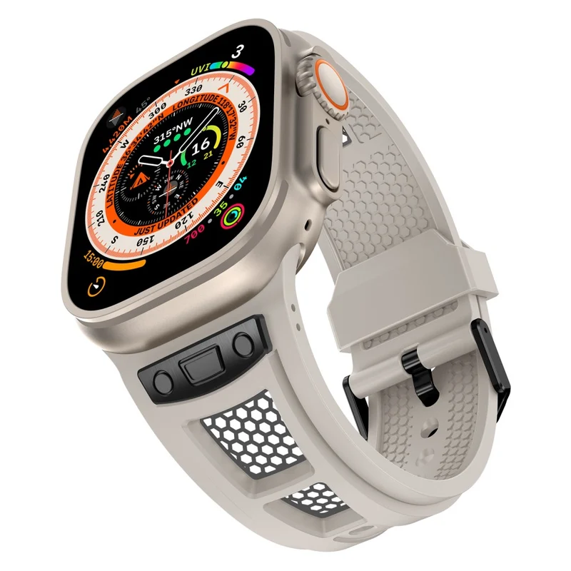 Wirklich Angenehm Apple Smartwatch Silikon Universell Armband