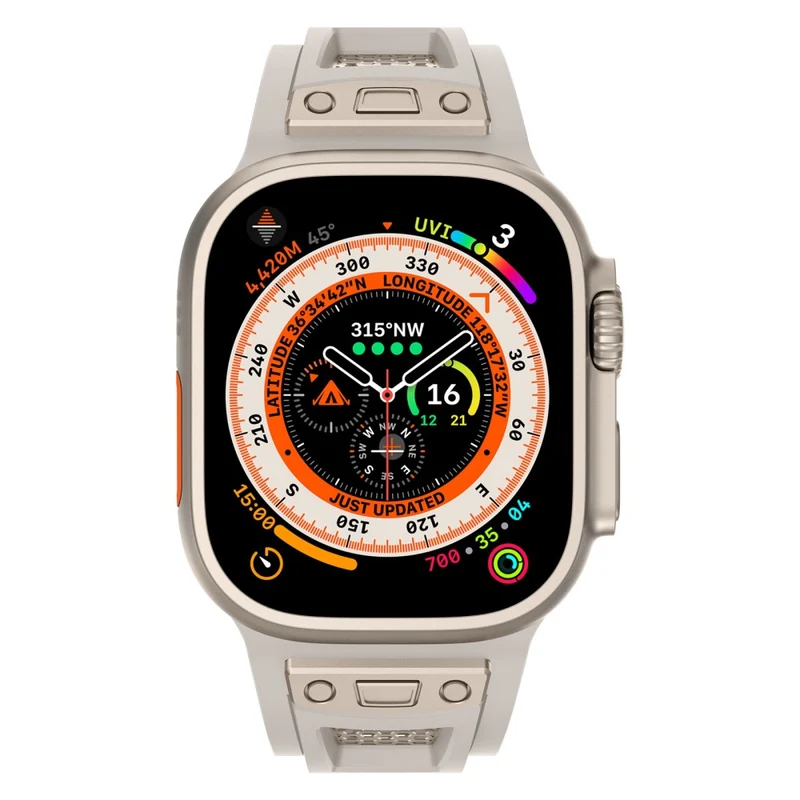 Wirklich Angenehm Apple Smartwatch Silikon Universell Armband