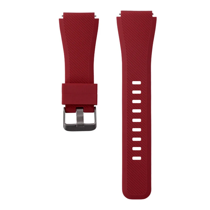 Suunto Core 2 Twill Silikonarmband (Weinrot)
