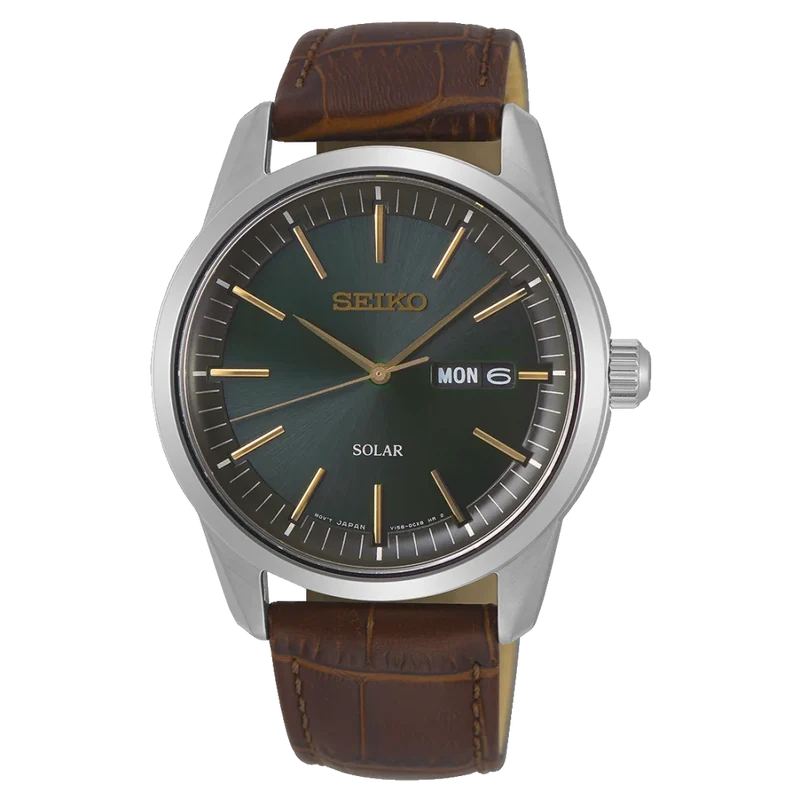 Seiko Conceptual SNE529P1 Herrenuhr • Solar-Antrieb • Saphirglas