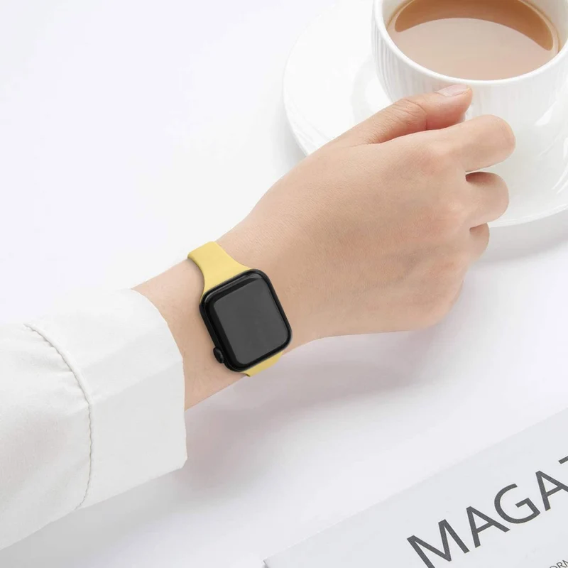 Super strapazierfähiges Apple Smartwatch Silikon Universel Armband