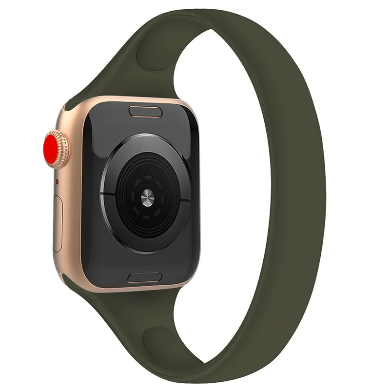 Super strapazierfähiges Apple Smartwatch Silikon Universel Armband