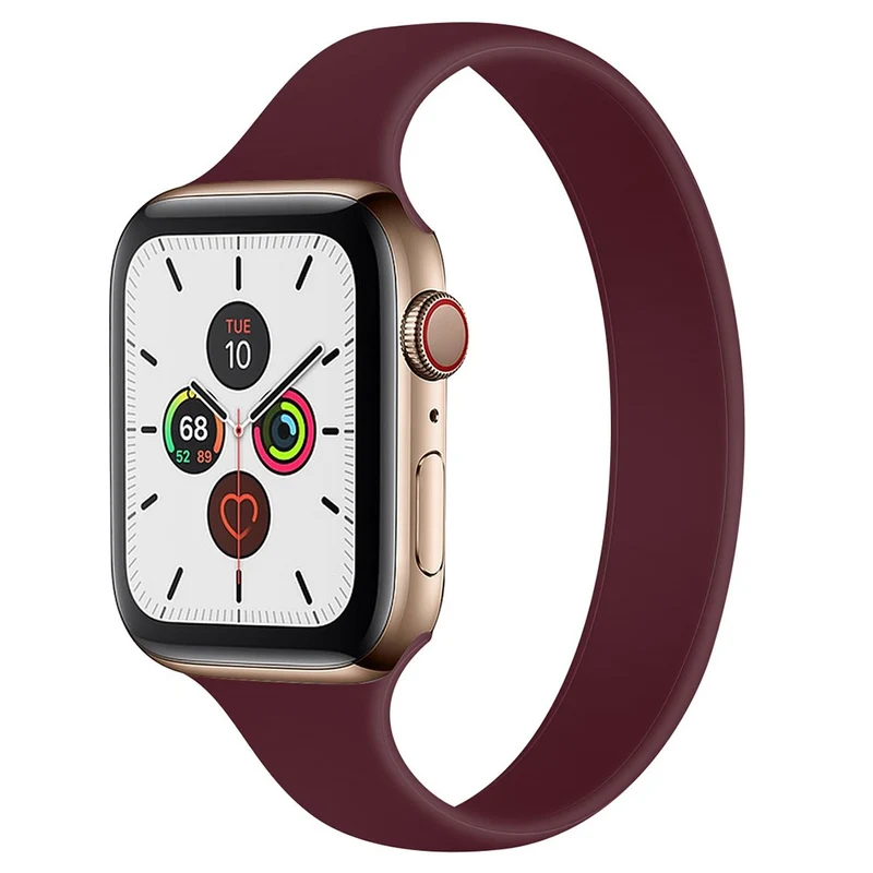 Super strapazierfähiges Apple Smartwatch Silikon Universel Armband