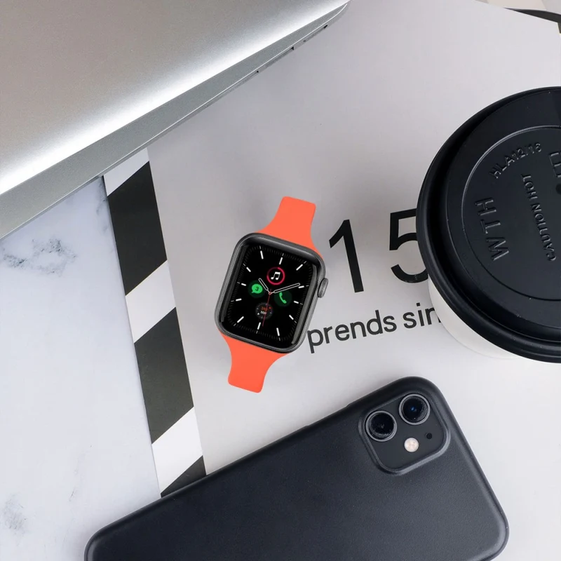 Modisches Apple Smartwatch Silikon Universel Armband
