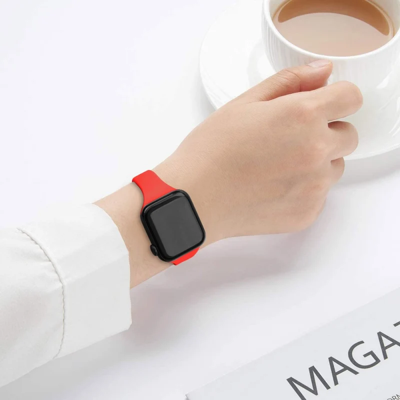 Modisches Apple Smartwatch Silikon Universel Armband